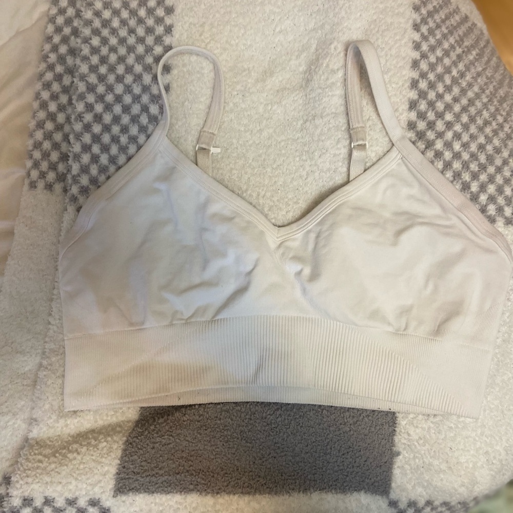 Lululemon Athletica Cream Sports Bra
